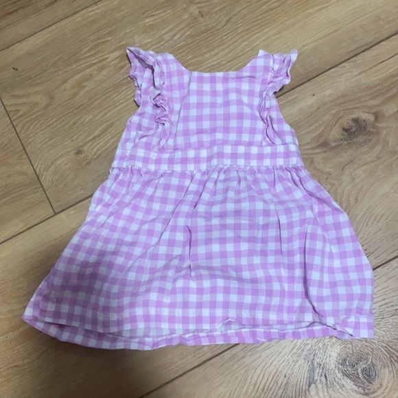 Light purple and white checker dress - - Picture 1 of 3